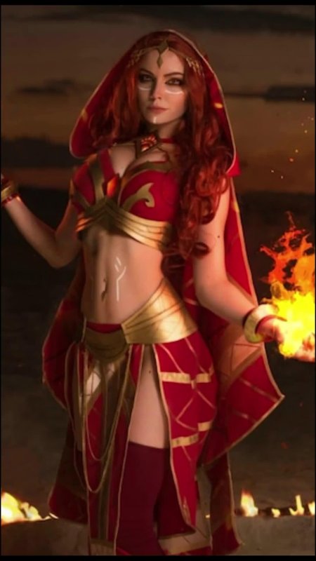 Лина дота 2 косплей