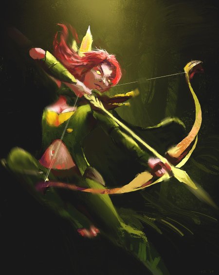 Виндрейнджер дота