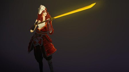 Огненный дженази самурай