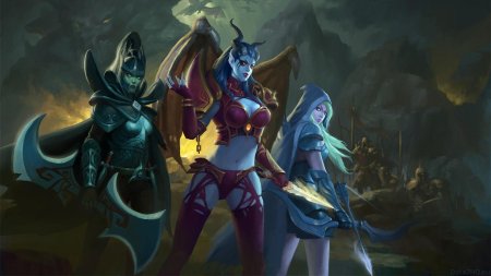 Дота 2 женские персонажи
