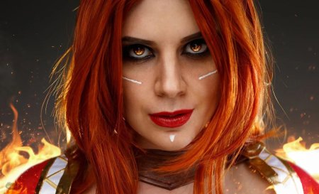 Lina dota 2 косплей