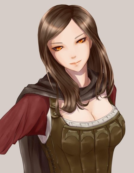 Серана скайрим арт