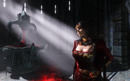 Скайрим броня королевы вампиров