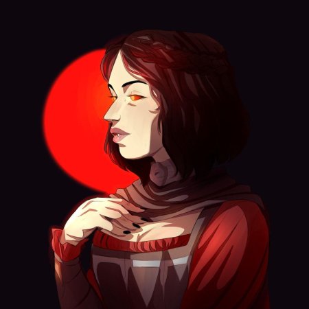 Серана скайрим арт