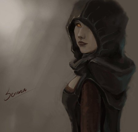 Девушка в капюшоне