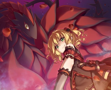 Дракон роуз аниме