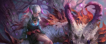 Девушка и дракон