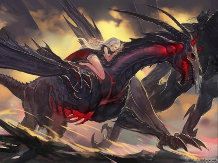 Бахамут дракон демон