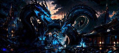 Лазурный дракон сейрю