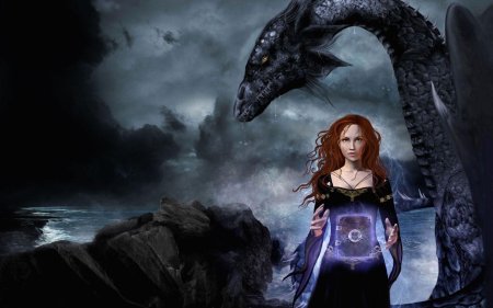 Дракон девушка