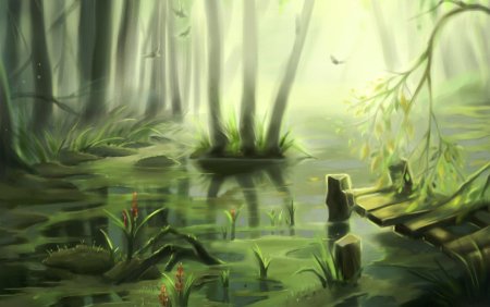 Сказочное болото