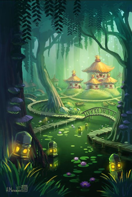 Сказочное болото