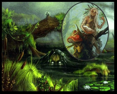 Кикимора болотная мифология