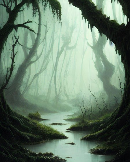 Лес фэнтези