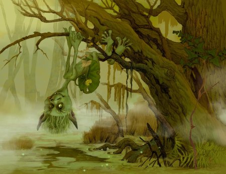 Кикимора болотная мифология