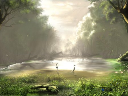 Волшебный пейзаж