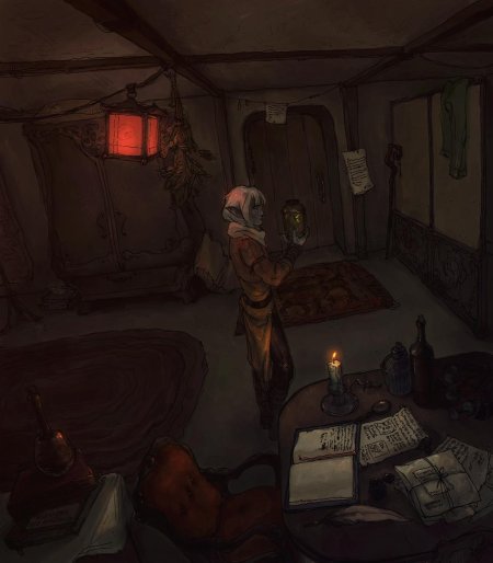 The elder scrolls данмеры арт