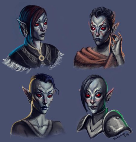 Темный эльф данмер