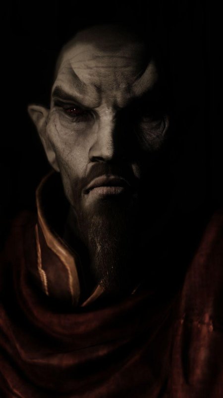 Скайрим данмер вампир