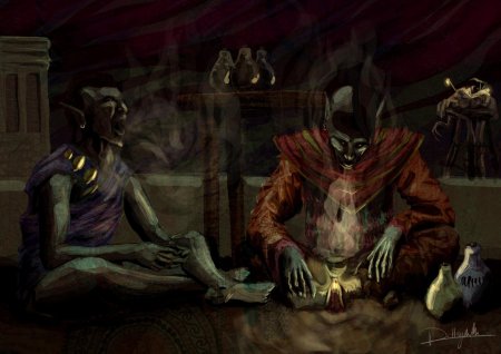 The elder scrolls данмеры и аргониане