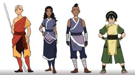 Персонажи аватар легенда об аанге