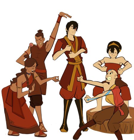 Персонажи аватар легенда об аанге