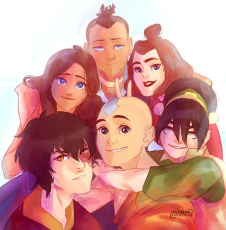 Аватар легенда об аанге команда