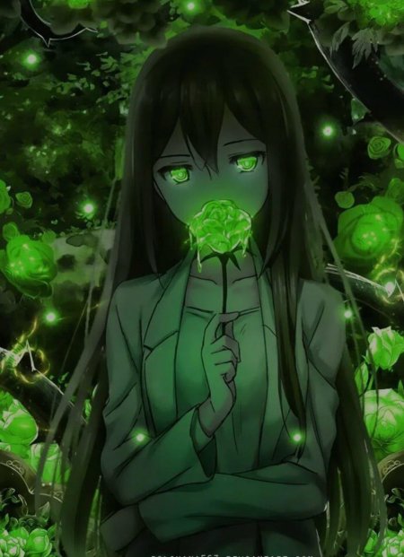 Зеленое аниме