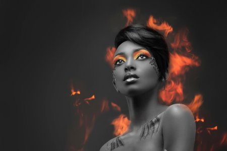 Девушка в огне