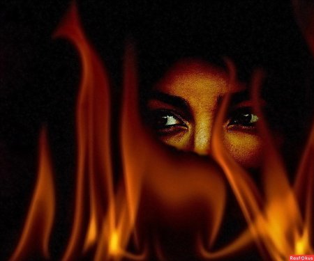 Глаза в огне