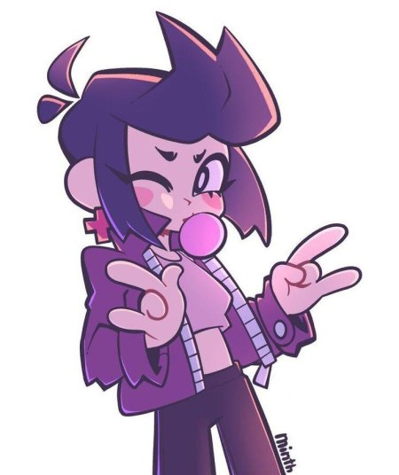 Brawl stars арт героиня биби