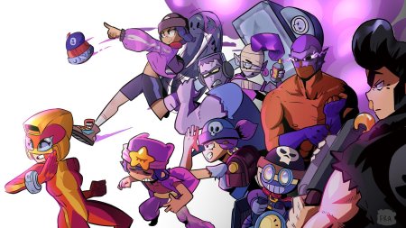 Brawl stars герои