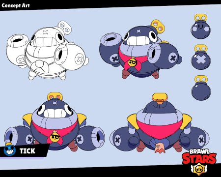 Brawl stars персонажи