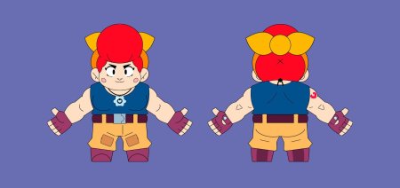 Пэм из brawl stars