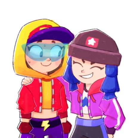 Биби и макс бравл старс арт