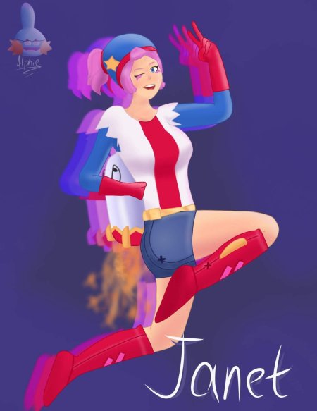 Джанет бравл старс арты