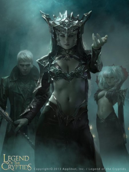 Legend of the cryptids dark queen