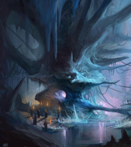 Фэнтези пещера