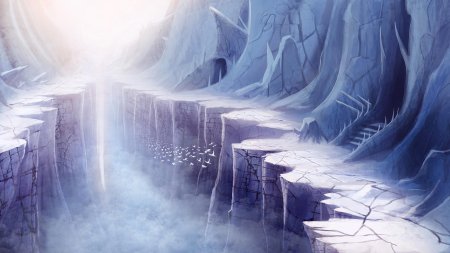 Ледяная пустошь фэнтези