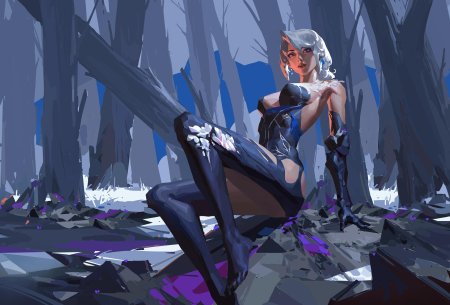 Арты девушек