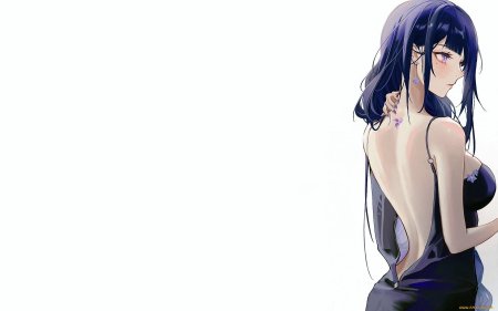 Красивая аниме девушка