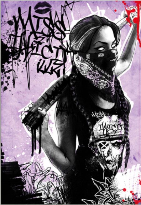 Девушка гангста