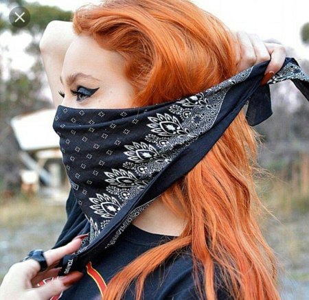 Платок на лицо