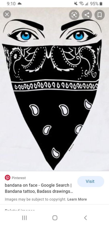 Бандана эскиз