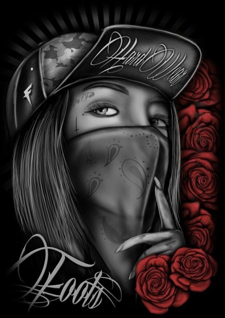 Чикано девушка