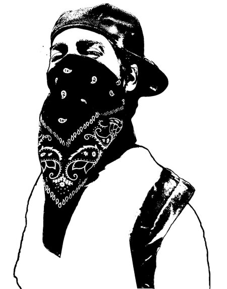 Человек в бандане