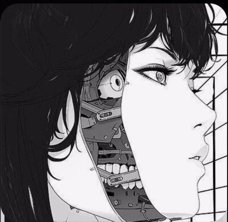 Aesthetic anime блэк