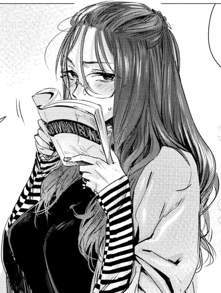 Аниме черно белое