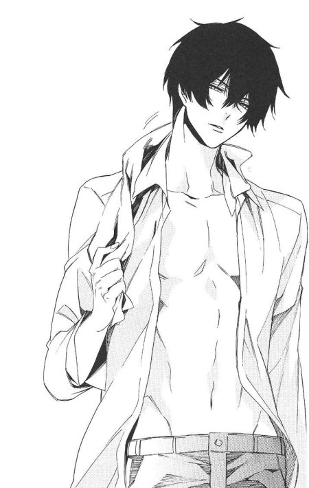 Манга персонажи парни