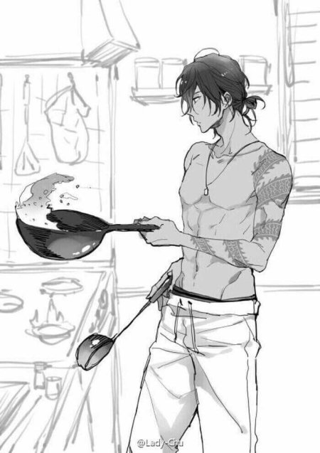 Парень манга